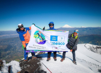 Se vivió una jornada de orgullo y emoción con motivo de la reciente inclusión del Volcán Tungurahua en la Red Mundial de Geoparques de la UNESCO.