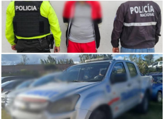 En Riobamba se llevó a cabo un operativo que culminó con la aprehensión en flagrancia de un antisocial, vinculado al robo de un vehículo oficial del Municipio. La intervención se desarrolló el 10 de agosto de 2025, en el marco de las acciones sostenidas que lidera la Policía Nacional contra estructuras criminales que amenazan la seguridad y los bienes públicos.