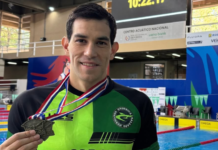 A sus 34 años, el cuencano sigue compitiendo en la élite del deporte continental, con una motivación que ha logrado resistir el desgaste físico, las adversidades estructurales del deporte nacional y los ciclos olímpicos que suelen devorarse incluso a los más exitosos.