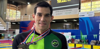 A sus 34 años, el cuencano sigue compitiendo en la élite del deporte continental, con una motivación que ha logrado resistir el desgaste físico, las adversidades estructurales del deporte nacional y los ciclos olímpicos que suelen devorarse incluso a los más exitosos.