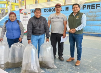 La Prefectura de Bolívar, a través de la Secretaría de Desarrollo Económico Productivo, continúa fortaleciendo el sector agroproductivo de la provincia con proyectos destinados a diversificar la producción y garantizar la seguridad alimentaria de las comunidades.