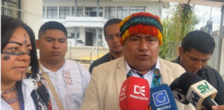 Una delegación encabezada por Enrique Ankuash, presidente de la Junta Parroquial de Simón Bolívar, anunció que se han subsanado las observaciones técnicas del proyecto de asfaltado de la vía Kumay–San José, por lo que solicitan a la Secretaría Técnica de la Amazonía la pronta firma del convenio que permitirá ejecutar la obra.