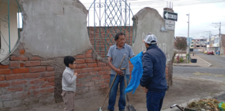 La jornada de limpieza realizada este 3 de agosto, en los sectores 11 de Noviembre, Los Shyris y Piscín, tuvo la participación de los riobambeños, sumando voluntades para mostrar una nueva cara de sus barrios.