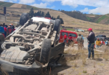 Lo que parecía una mañana cualquiera en la parroquia Tixán, del cantón Alausí, se convirtió rápidamente en un episodio de emergencia que movilizó a varias instituciones de la provincia de Chimborazo.