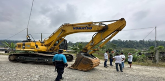 Como parte de una acción conjunta entre gobiernos provinciales y municipales, este 6 de agosto, se dio inicio a importantes obras de mitigación de riesgos en el recinto Santa Rosa de Agua Clara, ubicado en la zona limítrofe entre los cantones Chillanes (provincia de Bolívar) y Cumandá (provincia de Chimborazo).