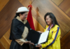 En sesión de concejo, la Municipalidad de Ambato entregó reconocimientos al mérito deportivo a dos mujeres que han dejado huella en el deporte local e internacional: la doctora Lupe Susana Altamirano Córdoba, conocida como ‘la zurda de oro’, y la ingeniera Paola Monserrath Ramos, destacada tenista ambateña.