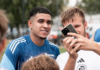 Páez, ya pisó suelo europeo en calidad de jugador activo, tras meses de expectativa e inactividad competitiva, el joven volante ofensivo de 18 años se integró de manera oficial al Racing Club de Estrasburgo.