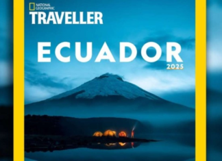 Ecuador vuelve a destacarse en el escenario internacional gracias a la portada de la revista National Geographic Traveller, en su edición The Spirit of Adventure (El espíritu de la aventura), que presenta una impresionante imagen del volcán Cotopaxi captada por el fotógrafo ecuatoriano Erick Ramos.