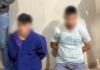 Dos aprehendidos en Caluma por tenencia ilegal de armas y tráfico de drogas