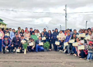 En el cantón Guano, provincia de Chimborazo, 62 productores de la comunidad Cahuají Alto culminaron un proceso de formación especializado en el marco de las Comunidades de Aprendizaje de la Agricultura Familiar Campesina (AFC), impulsadas por la Dirección Distrital de Chimborazo del Ministerio de Agricultura, Ganadería y Pesca (MAG).