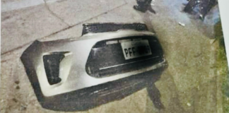 Un accidente de tránsito ocurrió la noche del martes 26 de agosto en la intersección de las calles Veloz y Jacinto González, en Riobamba, dejando cuantiosos daños materiales, pero afortunadamente no hubo heridos.