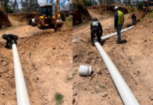 La Prefectura de Bolívar, a través de la Dirección de Riego, avanza con la ejecución de un sistema de riego por aspersión en la comunidad de Atandahua, una obra que beneficiará de manera directa a 75 familias agricultoras del sector.