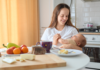 Lo que come mamá, lo recibe el bebé: nutrición materna durante la lactancia
