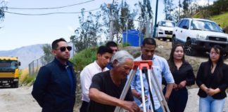 El 22 de agosto, en horas de la mañana, se llevó a cabo en Lligüishí la socialización y colocación de la primera piedra de la obra de alcantarillado que beneficiará a esta comunidad del cantón Chunchi.