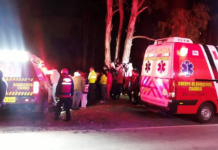 Una noche como cualquier otra en el cantón Chambo, terminó en tragedia, eran las 21H45 del 22 de agosto, una llamada al ECU 911 alertó sobre un accidente de tránsito en el sector del puente de Pantaño.