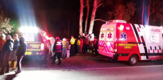 Una noche como cualquier otra en el cantón Chambo, terminó en tragedia, eran las 21H45 del 22 de agosto, una llamada al ECU 911 alertó sobre un accidente de tránsito en el sector del puente de Pantaño.