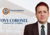 Este 1 de agosto, en medio de una fuerte expectativa ciudadana y un ambiente tenso, la Empresa Eléctrica Riobamba S.A. (EERSA) finalmente eligió a su nuevo gerente general. Se trata de Tony Coronel, quien fue designado por la Junta de Accionistas durante una reunión celebrada en las instalaciones de la empresa.