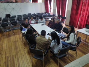 El Consejo Cantonal para la Protección de Derechos del Cantón Guano llevó a cabo una reunión de trabajo con la Comisión Electoral encargada de la renovación de los Consejos Consultivos de Jóvenes y Personas Adultas Mayores, con el objetivo de fortalecer estos espacios de participación ciudadana y garantizar la asesoría e incidencia en políticas públicas locales.
