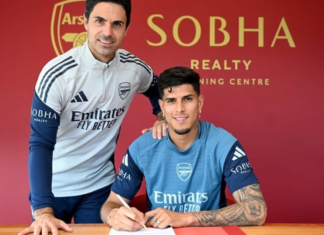 Piero Hincapié ya viste los colores del Arsenal, tras semanas de rumores y negociaciones, el zaguero fue presentado como nuevo refuerzo de los “Gunners”, como préstamo con obligación de compra en 2026, por 52 millones de euros.