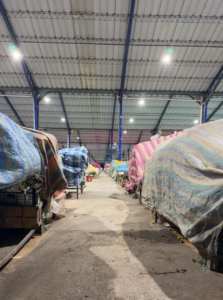 La noche del 17 de septiembre de 2025 se realizó el evento denominado “Encendido de Luces” en el mercado de productores San Pedro de Riobamba, conocido como Mercado Mayorista. Con una inversión aproximada de 400 mil dólares, se inauguró el sistema de iluminación en sus plataformas, beneficiando a comerciantes, trabajadores y ciudadanos.