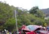 Un accidente de tránsito se registró en el sector Pungal El Quinche, en la vía Riobamba–Penipe, entre una motocicleta y un vehículo del Sindicato de Choferes Profesionales 4 de Octubre, que dejó como saldo un motociclista herido la tarde de este viernes 19 de septiembre.