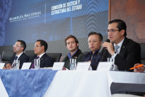 Este 12 de septiembre, Riobamba fue sede de la última jornada territorial de la Comisión de Justicia y Estructura del Estado de la Asamblea Nacional, donde legisladores y autoridades judiciales analizaron los avances y pendientes en torno al funcionamiento del sistema de justicia en el país.