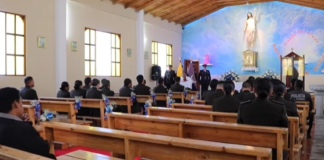En el Comando Subzonal de Policía Bolívar se desarrolló una Misa de Acción de Gracias con motivo de los 95 años de la coronación de la Santísima Virgen del Cisne y los 24 años de su proclamación oficial como Patrona de la Policía Nacional del Ecuador.