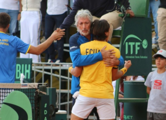 Andrés Andrade, actual número 338 del ranking mundial, derrotó por 1-6, 6-3 y 6-2 a Andrej Nedic, sellando el triunfo de Ecuador sobre Bosnia & Herzegovina en la Copa Davis.  La victoria permite al equipo tricolor avanzar a los Qualifiers de la Fase Final 2026, una instancia que ubica al país en la antesala de la élite del tenis mundial, lo ocurrido en el Club Rancho San Francisco tuvo un aire épico.