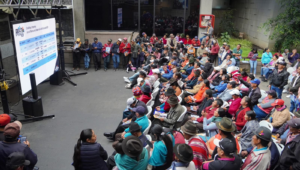 Este  jueves 4 de septiembre del presente año, en el auditorio de la prefectura de Chimborazo se llevó a cabo, a las 09h00, la Audiencia Pública Provincial Ciudadana de Entrega del Mandato del Presupuesto Participativo Chimborazo 2026, en el auditorio institucional de la entidad.