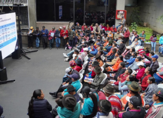 Este  jueves 4 de septiembre del presente año, en el auditorio de la prefectura de Chimborazo se llevó a cabo, a las 09h00, la Audiencia Pública Provincial Ciudadana de Entrega del Mandato del Presupuesto Participativo Chimborazo 2026, en el auditorio institucional de la entidad.