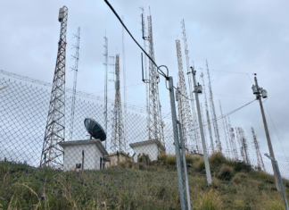 La inspección en el cerro Cacha permitirá reforzar el sistema de comunicación para emergencias en sectores rurales de Riobamba.