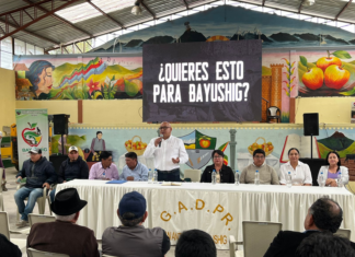 El pasado domingo 31 de agosto, en la parroquia San Antonio de Bayushig del cantón Penipe, se presentó oficialmente el proyecto “Parque de la Familia Bayushig”, una obra que busca convertirse en un nuevo espacio de recreación para la comunidad, pero que ha generado reacciones encontradas entre los habitantes.