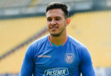 El arquero riobambeño de 29 años, Gonzalo Valle, hoy dueño del arco de Liga Deportiva Universitaria, regresó a la disciplina alba tras haber sido convocado por Sebastián Beccacece a la Selección para los duelos de Eliminatorias frente a Paraguay y Argentina.