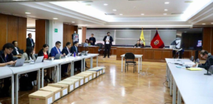 La Corte Nacional de Justicia (CNJ) instaló la mañana de este lunes la audiencia de revisión de medidas cautelares solicitada por la Fiscalía General en el marco del caso Ligados, que investiga una presunta asociación ilícita.