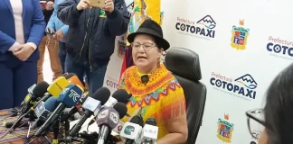 Lourdes Tibán, prefecta de Cotopaxi, manifestó su oposición a la decisión del Gobierno Nacional de suprimir el subsidio al diésel, advirtiendo que la medida afectará sobre todo a los sectores más pobres del país.