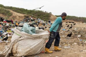 Según datos de la Organización Internacional del Trabajo (OIT), más de 20 millones de personas en el mundo se dedican al reciclaje de base, muchas veces en condiciones precarias, sin acceso a seguridad social ni reconocimiento formal.