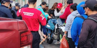 En el undécimo día del paro nacional convocado por la Conaie, una nueva víctima se registró en Otavalo. La mañana de este jueves 2 de octubre, María de la Paz Garcés, abogada de 24 años y funcionaria del Municipio local, sufrió una grave lesión en su pie derecho tras ser alcanzada por una varilla metálica lanzada por un manifestante.