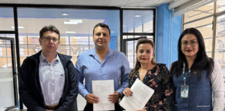Con el propósito de fortalecer la seguridad ciudadana y promover la participación comunitaria, la Fundación María Emilia y la Financiera IMPRO suscribieron un convenio de cooperación interinstitucional que permitirá la implementación de alarmas comunitarias en distintos barrios de la capital chimboracense.