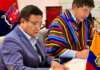 Los Gobiernos Autónomos Descentralizados (GAD) Municipales de Guano y Riobamba, junto a la Empresa Pública Riobamba EP, suscribieron un Convenio Macro de Cooperación Interinstitucional con el propósito de unir esfuerzos técnicos y operativos en beneficio del desarrollo de sus comunidades.