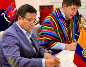 Los Gobiernos Autónomos Descentralizados (GAD) Municipales de Guano y Riobamba, junto a la Empresa Pública Riobamba EP, suscribieron un Convenio Macro de Cooperación Interinstitucional con el propósito de unir esfuerzos técnicos y operativos en beneficio del desarrollo de sus comunidades.