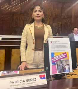 En un fallo que ha generado amplio eco en el ├ímbito pol├¡tico y judicial, el Tribunal Contencioso Electoral (TCE) dej├│ sin efecto la sanci├│n impuesta a la asamble├¡sta por Chimborazo, Patricia N├║├▒ez, representante de la Revoluci├│n Ciudadana (RC). El organismo determin├│ que las pruebas que sirvieron de base para multarla con USD 4.700 eran inconsistentes y vulneraban las garant├¡as del debido proceso. Con esta decisi├│n, el TCE ratific├│ la inocencia de la legisladora.