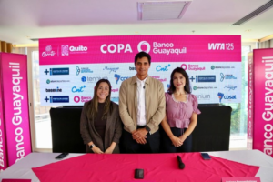  Por primera vez en la historia, el país será anfitrión de un torneo avalado por la Women’s Tennis Association (WTA). Se trata de la Copa Banco Guayaquil WTA 125, que se disputará del 1 al 7 de diciembre de 2025 en las canchas de arcilla del Quito Tenis y Golf Club, uno de los escenarios más emblemáticos del país.